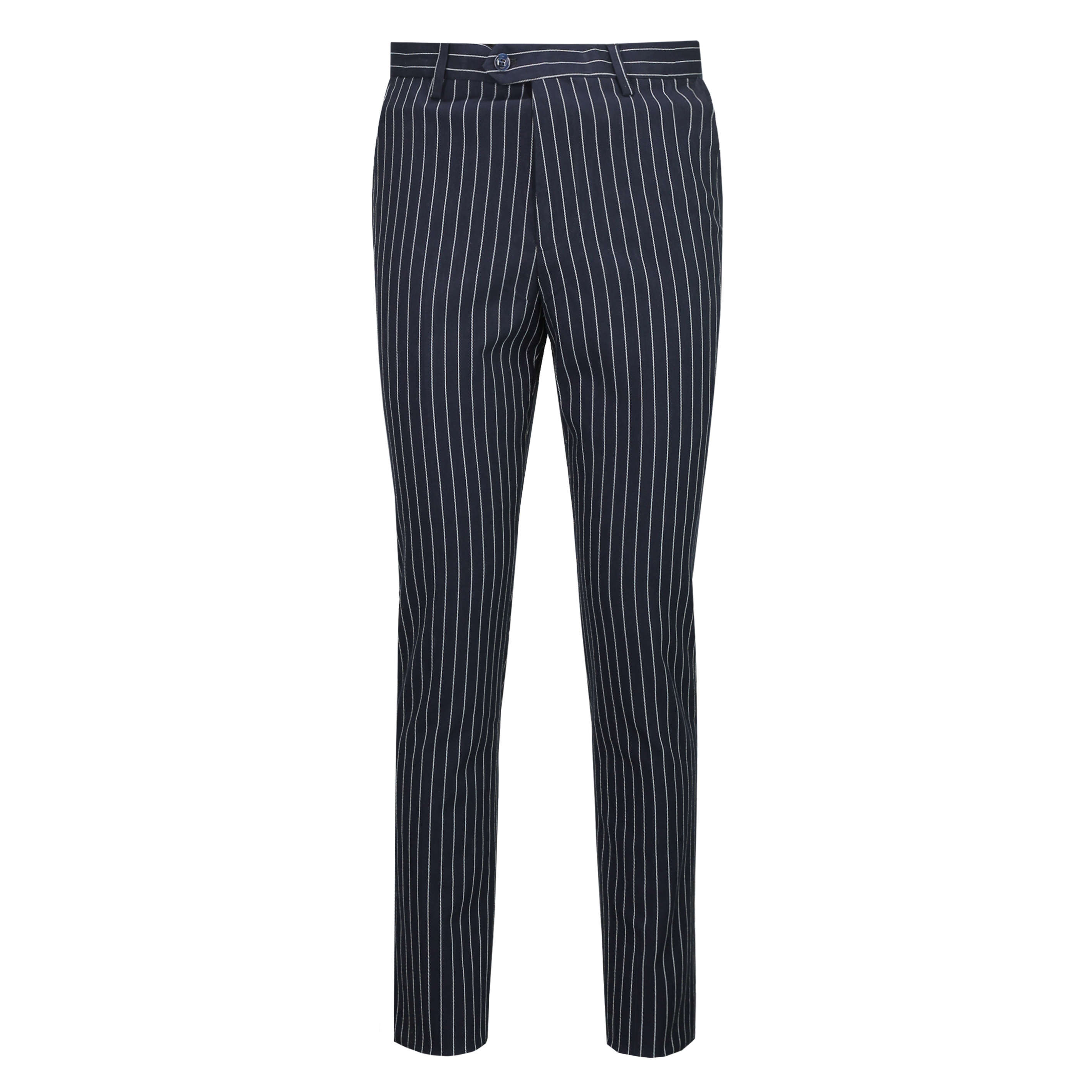 Mens Navy 3 Piece Double Breasted Chalk Stripe Suit Classic Mens Navy 3 Piece Double Breasted Chalk Stripe Suit Classic
